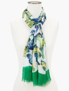 Gathering Butterfly Oblong Scarf
