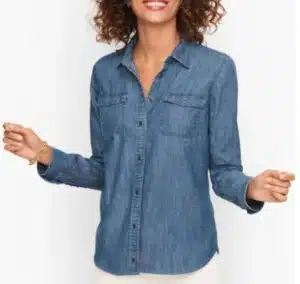 Cotton Denim Shirt
