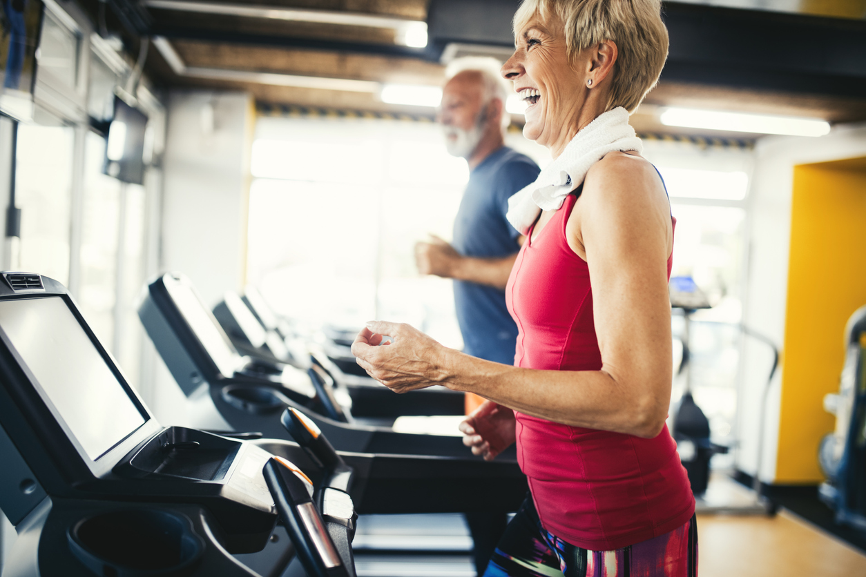 Couple Working Out Together