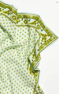 Lotus Paisley Print Bandana