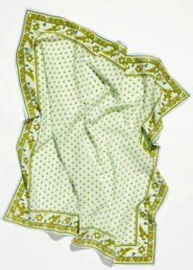 Lotus Paisley Print Bandana