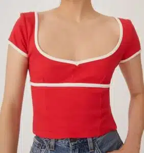 Maeve Sweetheart Ponte Top