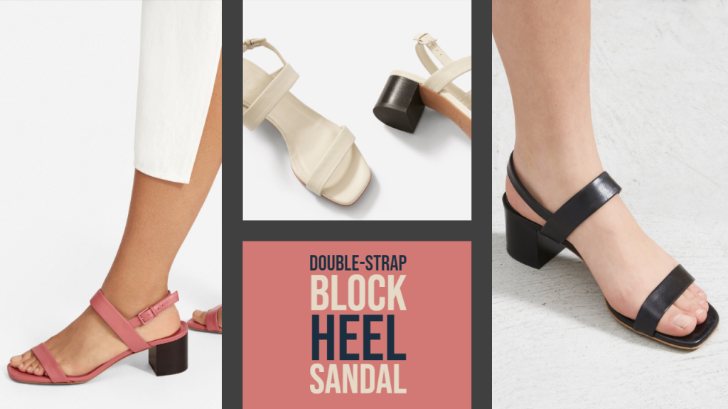 Everlane The Double Block Heel Sandal