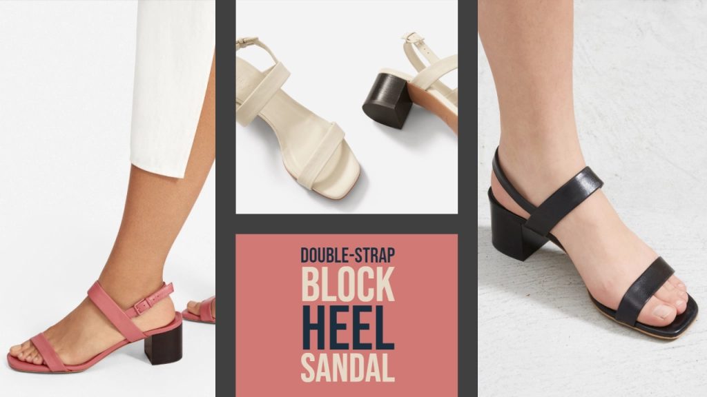 Everlane The Double Block Heel Sandal