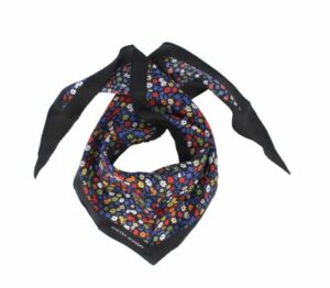 Ditsy Floral Diamond Silk Scarf