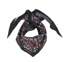 Ditsy Floral Diamond Silk Scarf