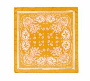 Yolanda Yellow Scarf, $59