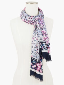 Floral Garden Oblong Scarf