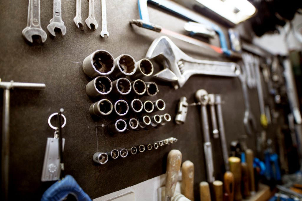 Tools in Garage