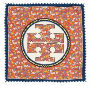 Red Confetti Silk Field Neckerchief