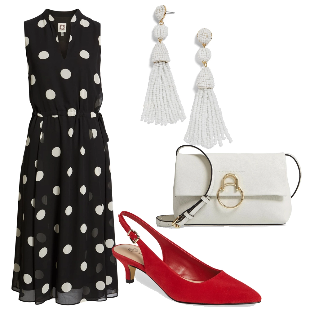 Charming Black and White Outfits