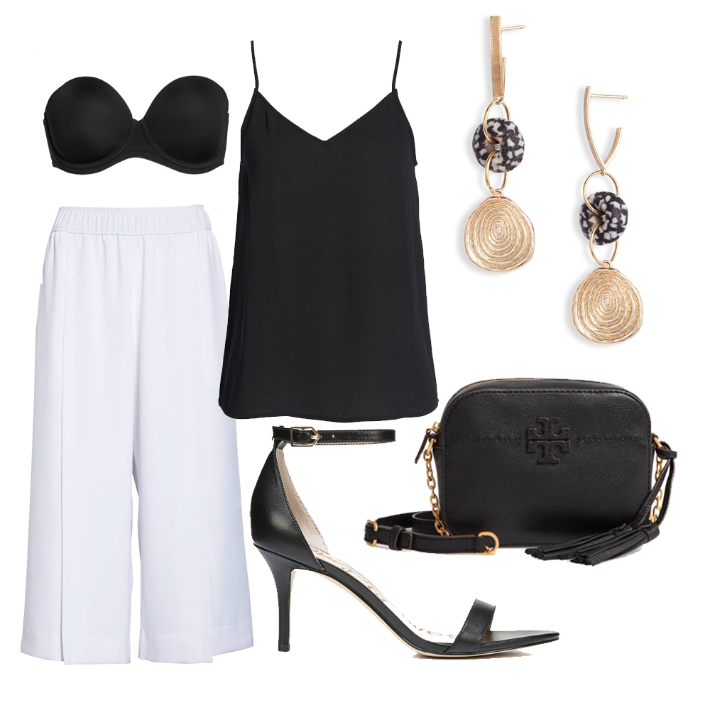 Charming Black and White Outfits