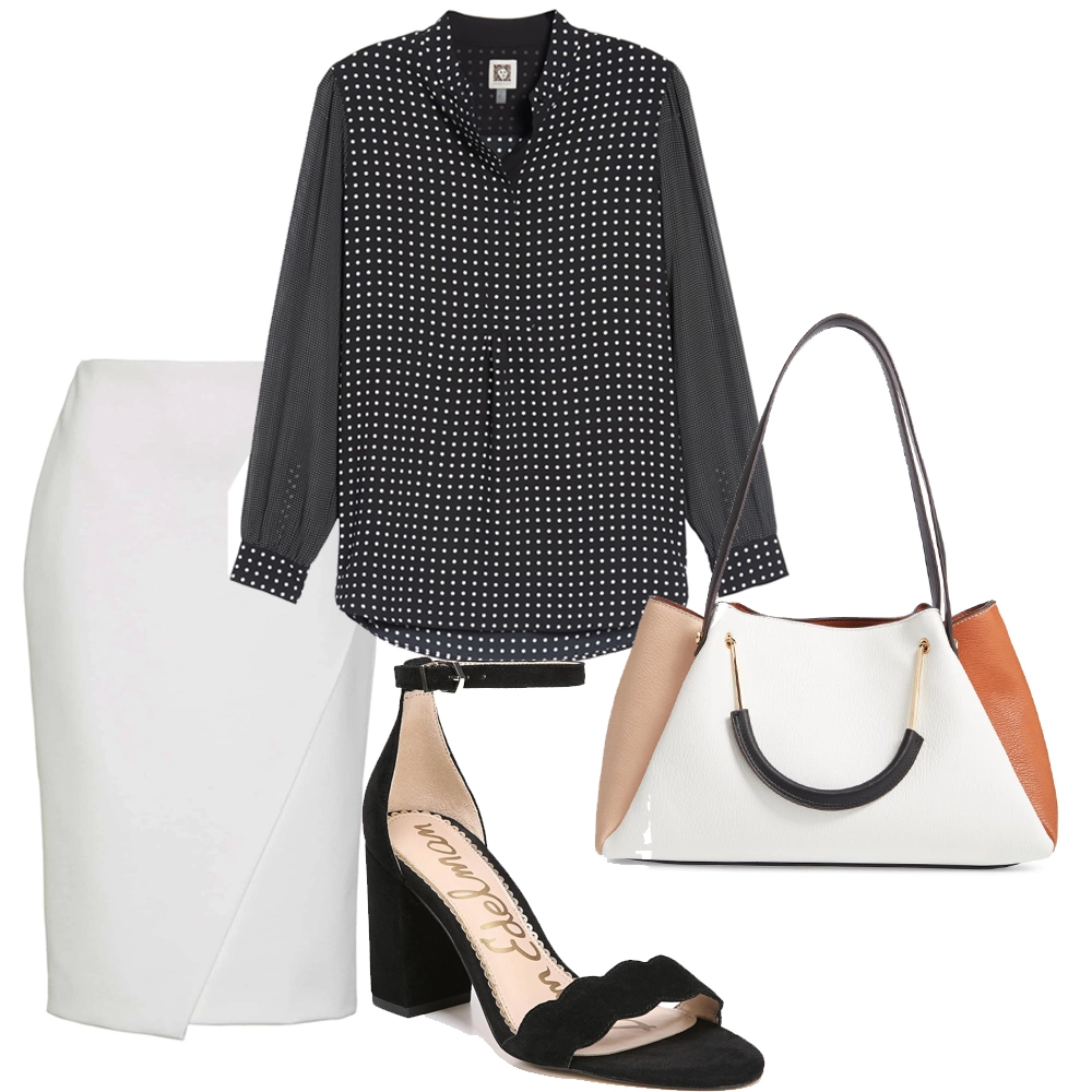 Charming Black and White Outfits