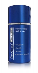 NeoStrata triple firming neck cream is the favorite neck cream pick to fight neck wrinkles