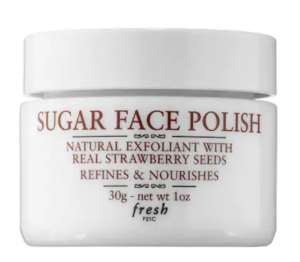 Sugar Face Polish avec exfoliant naturel pour une routine de soin de la peau