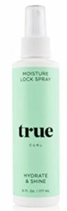 True Curl Moisture Lock Spray for how to get rid of frizzy hair