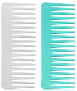 Detangling wide-tooth comb for how to get rid of frizzy hair