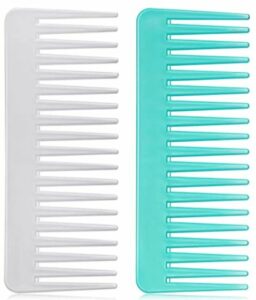 Detangling wide-tooth comb for how to get rid of frizzy hair