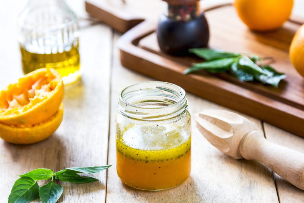 Summer Salad Recipe -Orange Vinaigrette