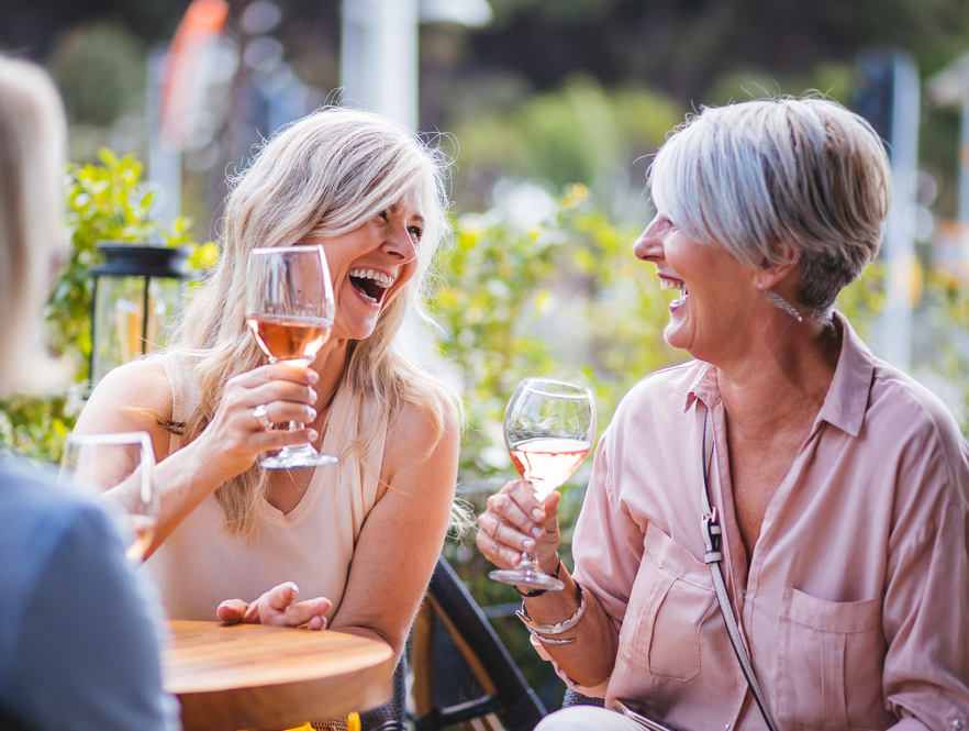 Happy Retirement means Time spent with friends is more purposeful when your other needs in retirement are being met.