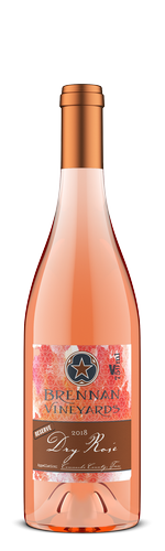 BrennanVineyards-DryRose-2018 rose wines