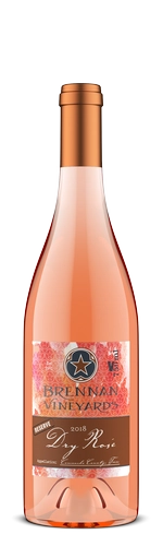 BrennanVineyards-DryRose-2018 rose wines