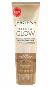 Lotion de bronzage sans soleil Natural Glow de Jergens