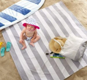 Pottery Barn Stripe Family Towel
