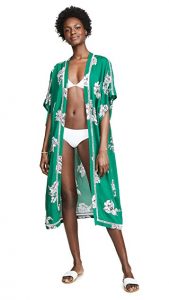 shopbob plush maxi floral kimono jacket