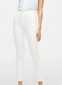 Slim Illusion High Waist Ankle Skinny Jeans