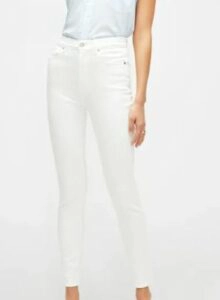 Slim Illusion High Waist Ankle Skinny Jeans