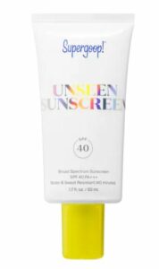 Super goup ! Crème solaire invisible SPF 40