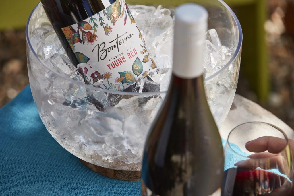This young red by Bonterra is a lovely pool wine