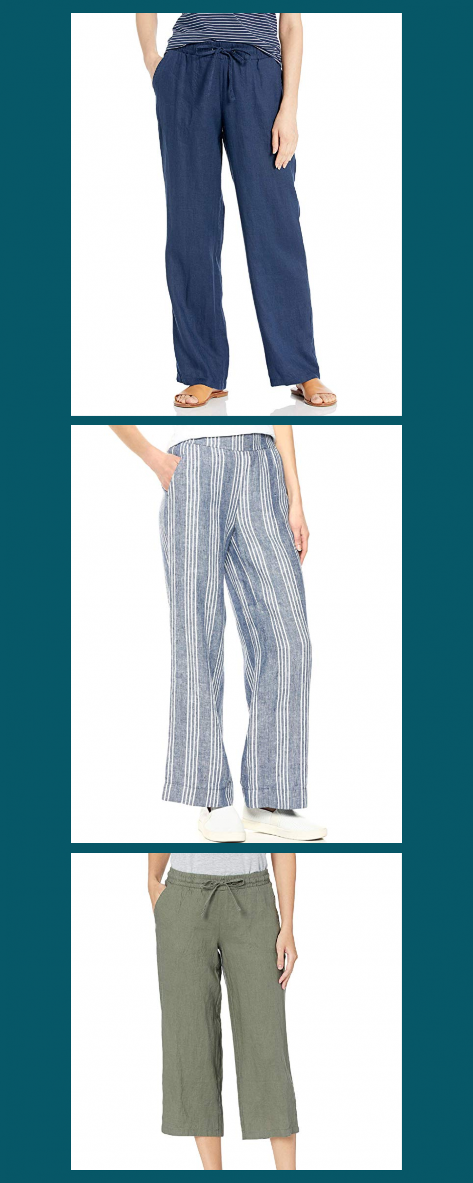 Prime Pick Amazon Essentials Linen Pants