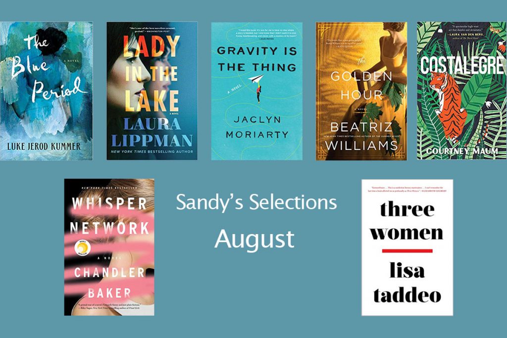 6 Fictions Books and 1 Non-Fiction for August Reads
