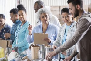 leaving the workforce sparks conversations about what you do with your time. 