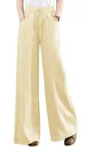 Spring and Summer Cotton and Linen Trousers
