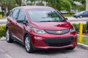 The Chevy Bolt is a popular electric car. 