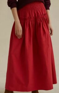 Anthropologie Maxi Circle Skirt