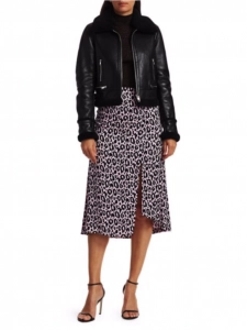 Some Bomber styles offer shearling or faux-fur details. 