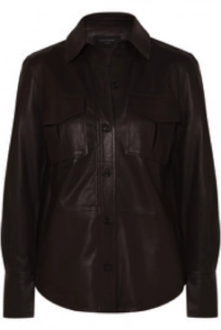 Need to know how to wear leather? Try a stylish leather shirt. 