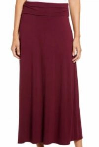 Loveappella Roll Top Maxi Skirt