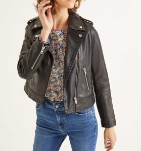 If learning how to wear leather intimidates you, start with a classic jacket. 