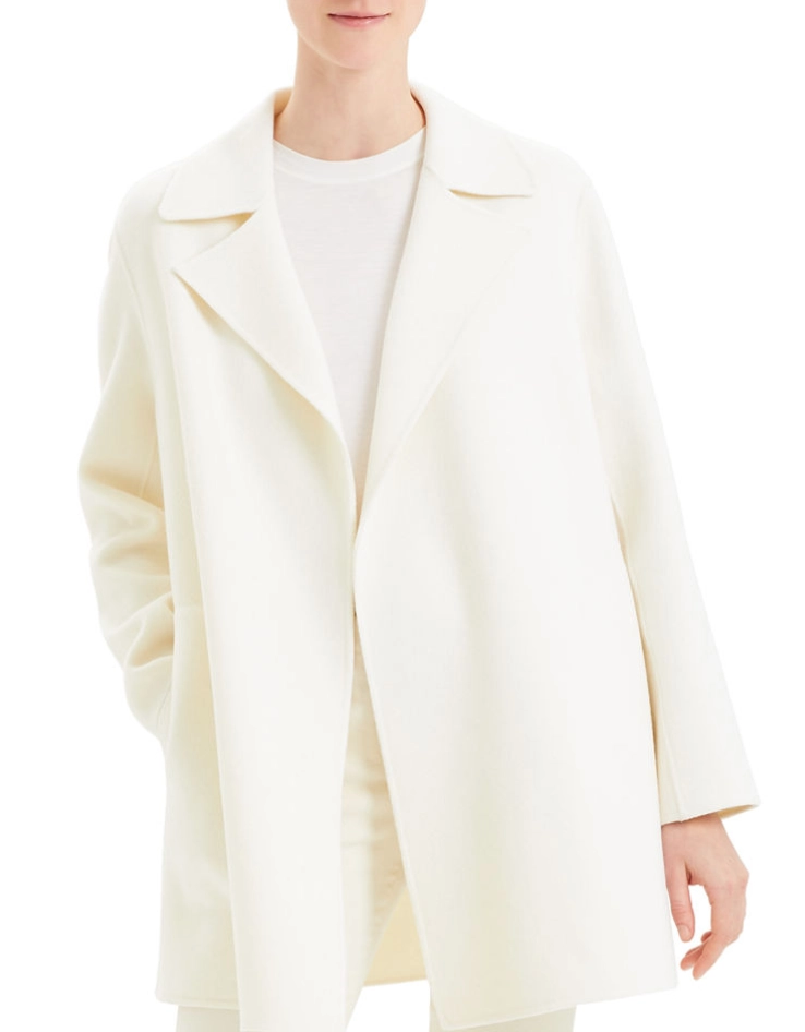 Theory New Divide WoolCashmere Coat is a must add to your fall clothing