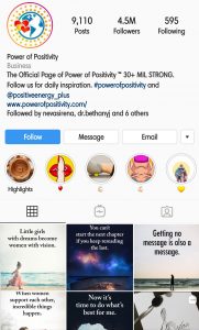 Positivity is influenced by your attitude, and by what you feed it for motivation.