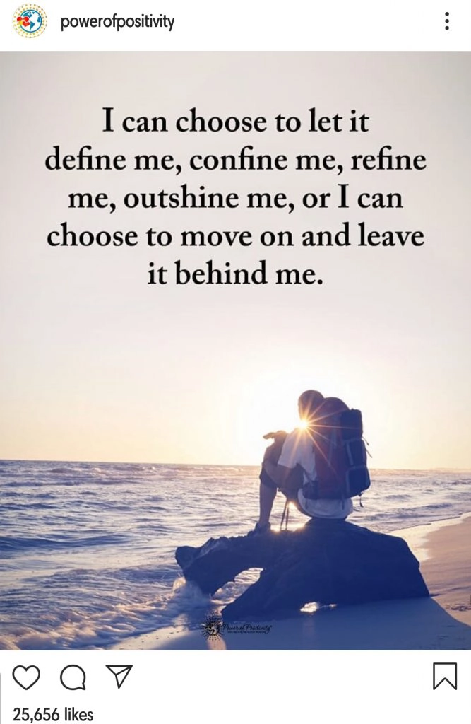 Motivational quotes help spark positivity for the author.
