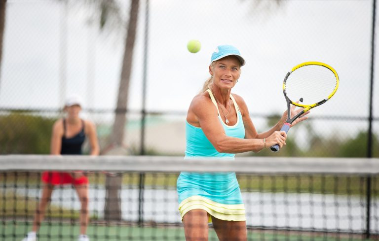 Staying active over 50 may include playing your favorite sport.