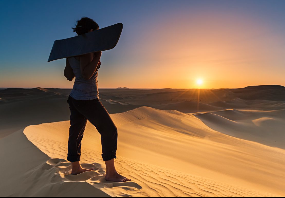 Would the “thrill” of Sand boarding be too much?