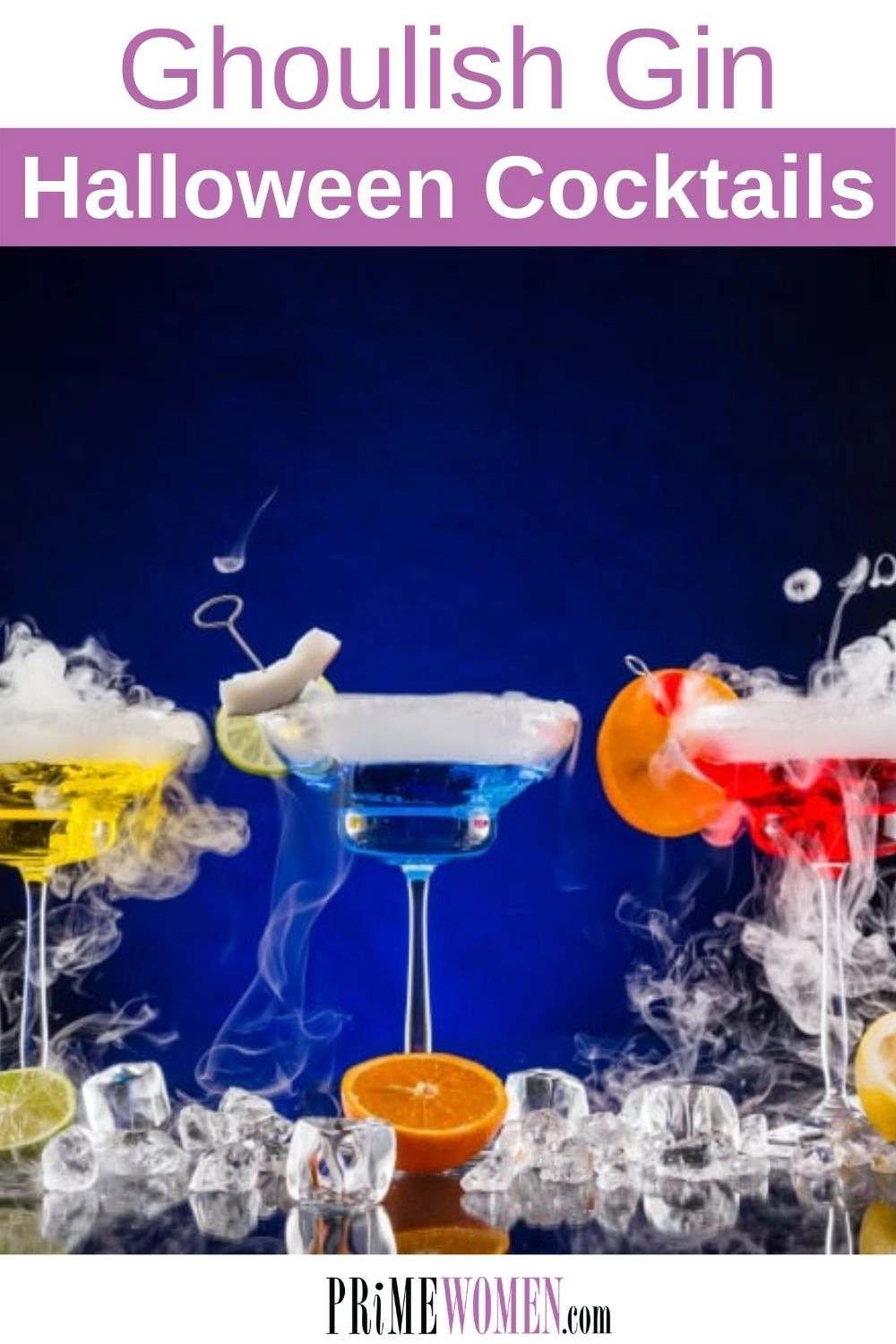 Ghoulish Gin Halloween Cocktails