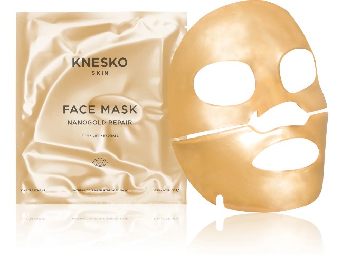 Knesko gold face mask